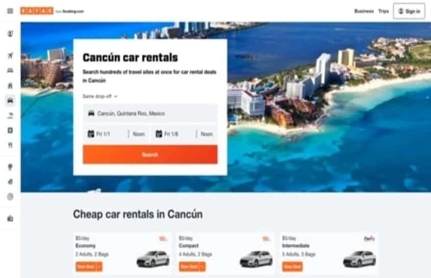 best car rental cancun airport