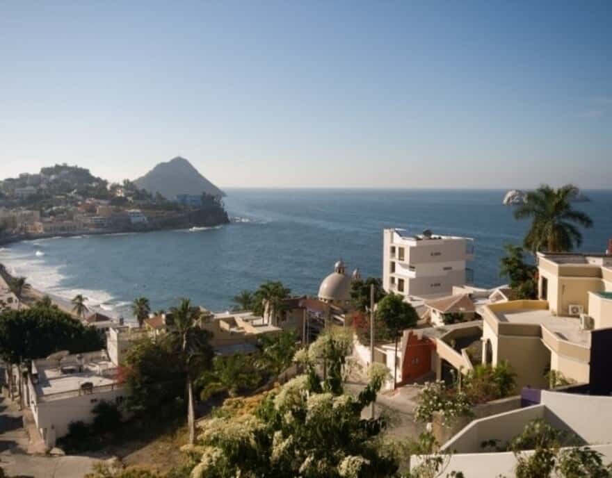 a view of mazatlan mexico's beaches