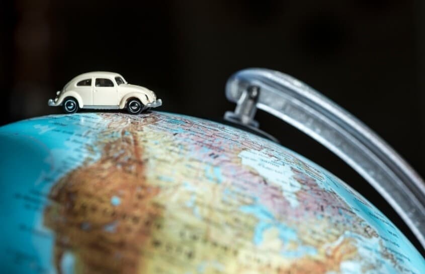 car travel at peace with mexican car insurance