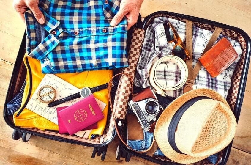 packing your bags for your trip