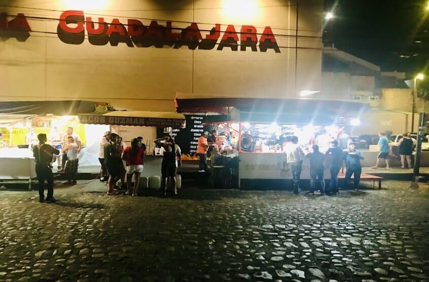 food stands in mexico