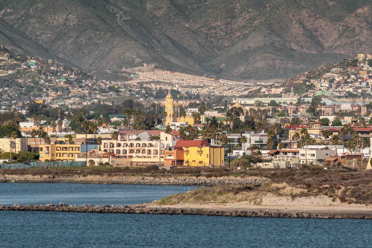 A view Ensenada, Baja California, Mexico